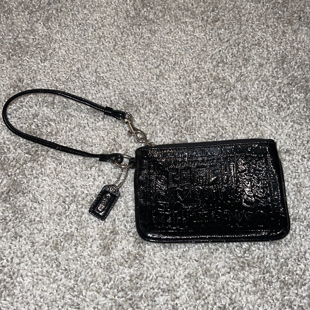 Coach “poppy” wristlet